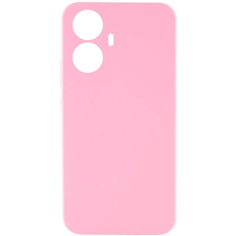 Противоударный чехол Silicone Cover Lakshmi Full Camera (AAA) для Realme 10 Pro+ Розовый / Light pink Противоударный чехол Silicone Cover Lakshmi Full Camera (AAA) для Realme 10 Pro+ Розовый / Light pink