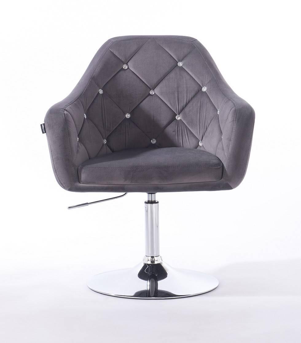 Кресло парикмахерское HR831 Графитовый (HR831N) - фото 2 Кресло парикмахерское HR831 Графитовый (HR831N) - фото 2