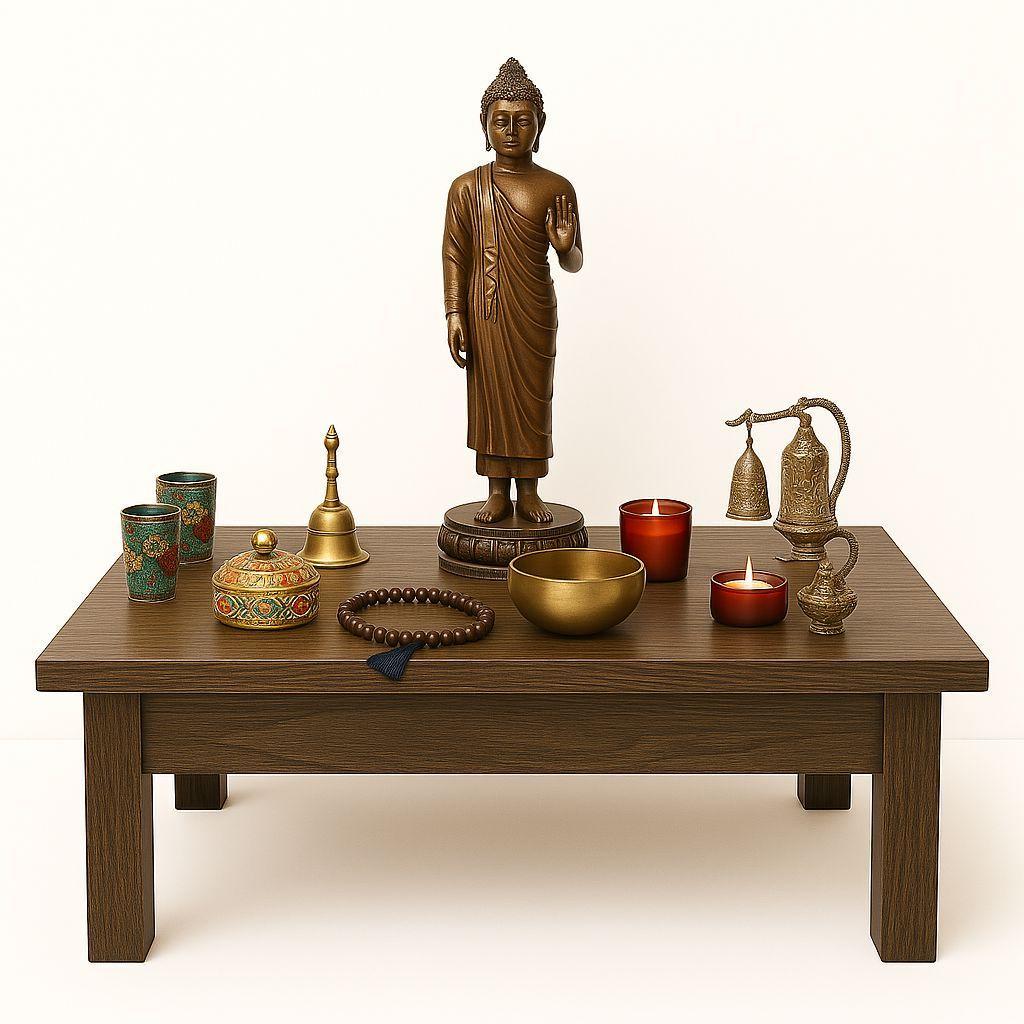 Алтарь для медитации из дерева Ведалис Палисандр (ЛАТ-009002)