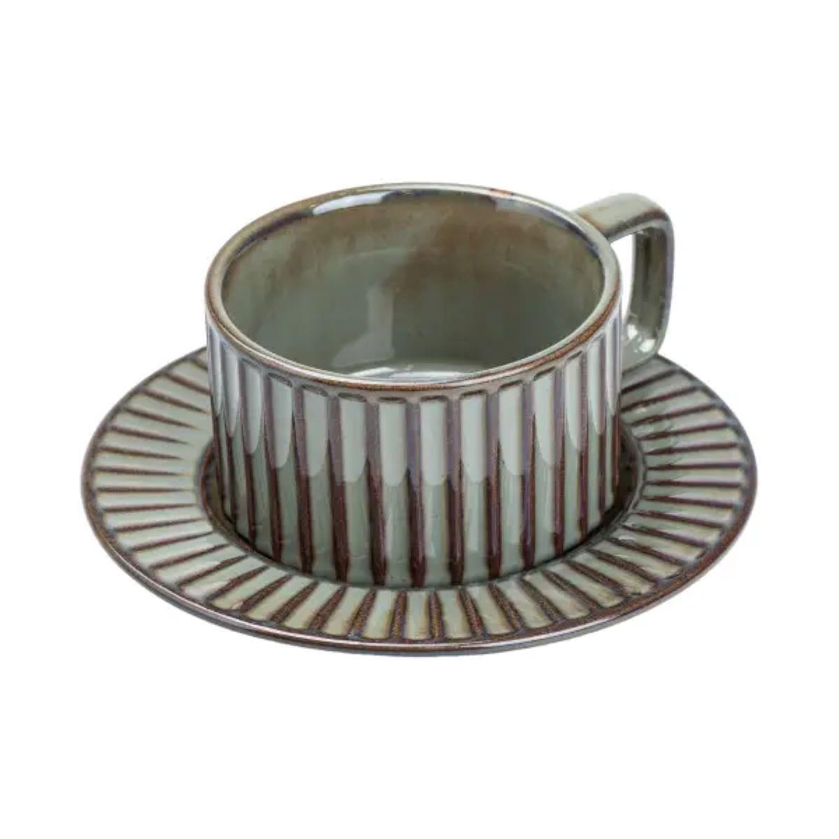 Чашка із блюдцем Lighthouse 250 мл Графітовий (LG-20132) (113960) - фото 3 Чашка із блюдцем Lighthouse 250 мл Графітовий (LG-20132) (113960) - фото 3