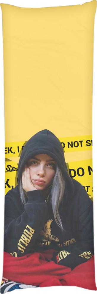 Подушка дакимакура Billie Eilish 60х180 см (14106205)