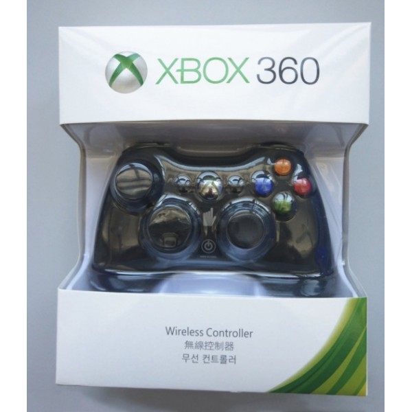 Джойстик безпровідний для Xbox 360 Wireless Controller Чорний - фото 5