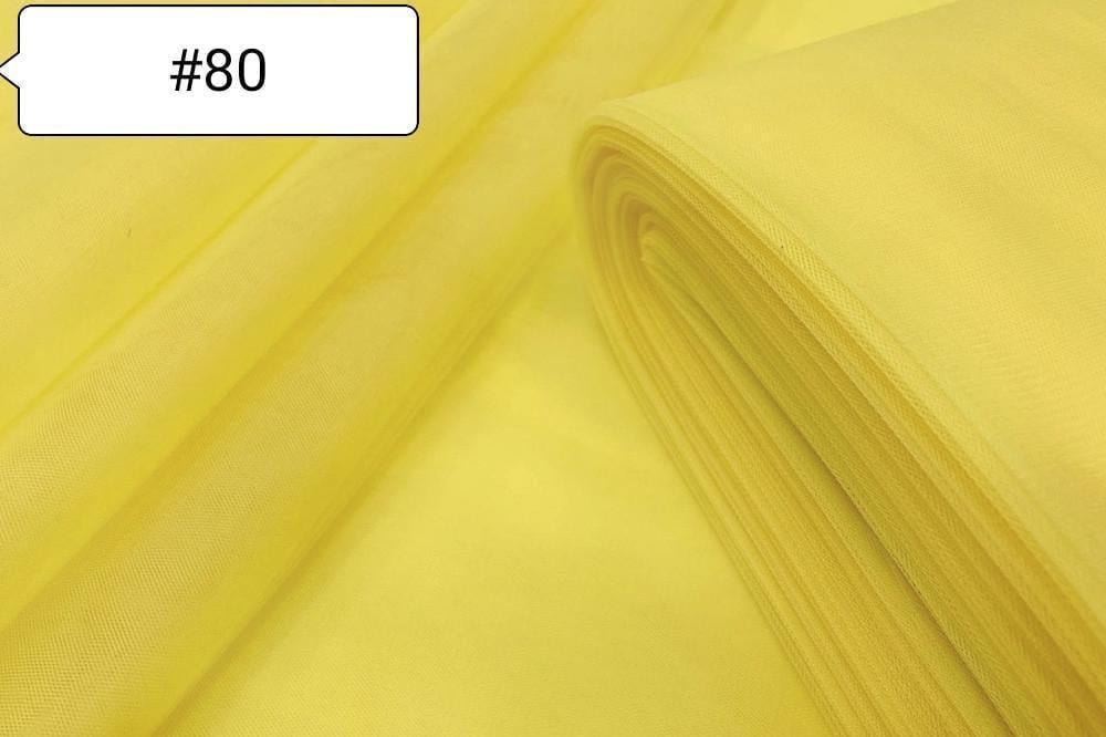 Ткань фатин №80 Желтый (1733362073)