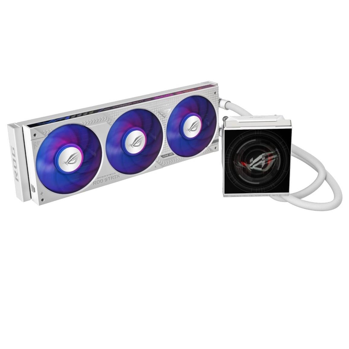 Система жидкостного охлаждения Asus ROG Strix IV 360 ARGB LCD 5,08" 2500 об/мин 360 мм White (90RC01M2-B0EAY0)