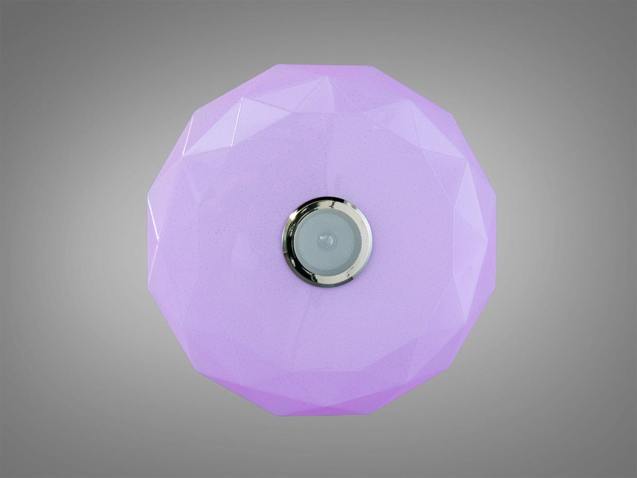 Потолочный светильник смарт LED DB-8303-500RGB+MP3+TUYA 80 Вт RGB BT колонка TUYA Белый (2987230402)