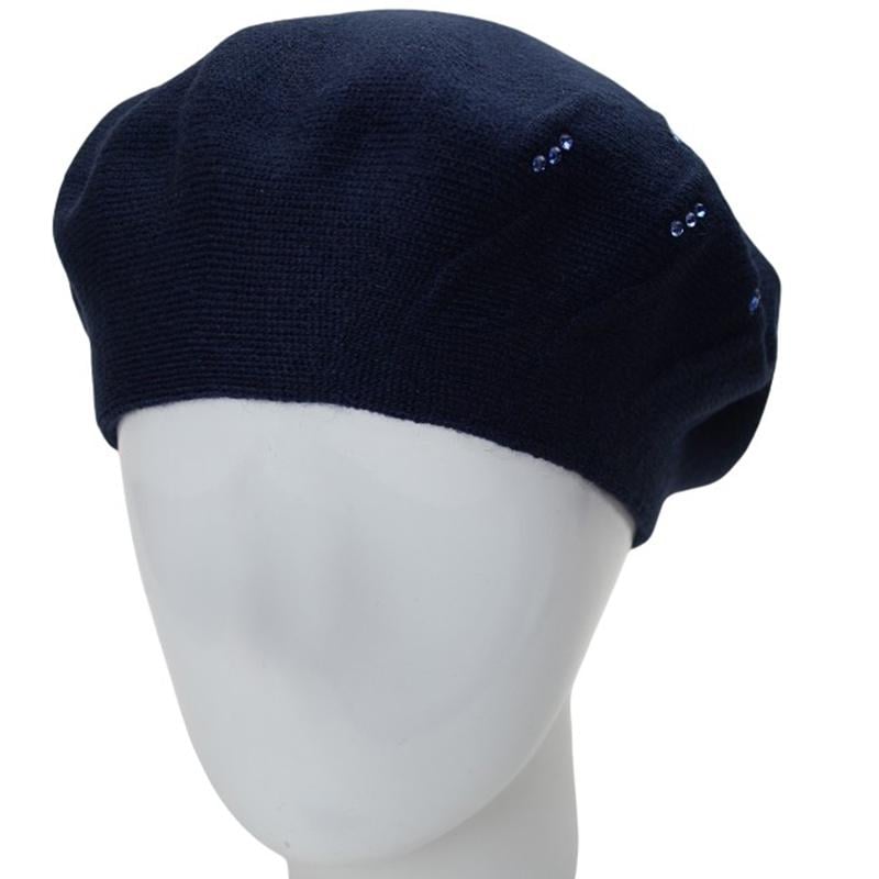 Берет жіночий подвійний Lirus Стріт універсальний Синій (281528)