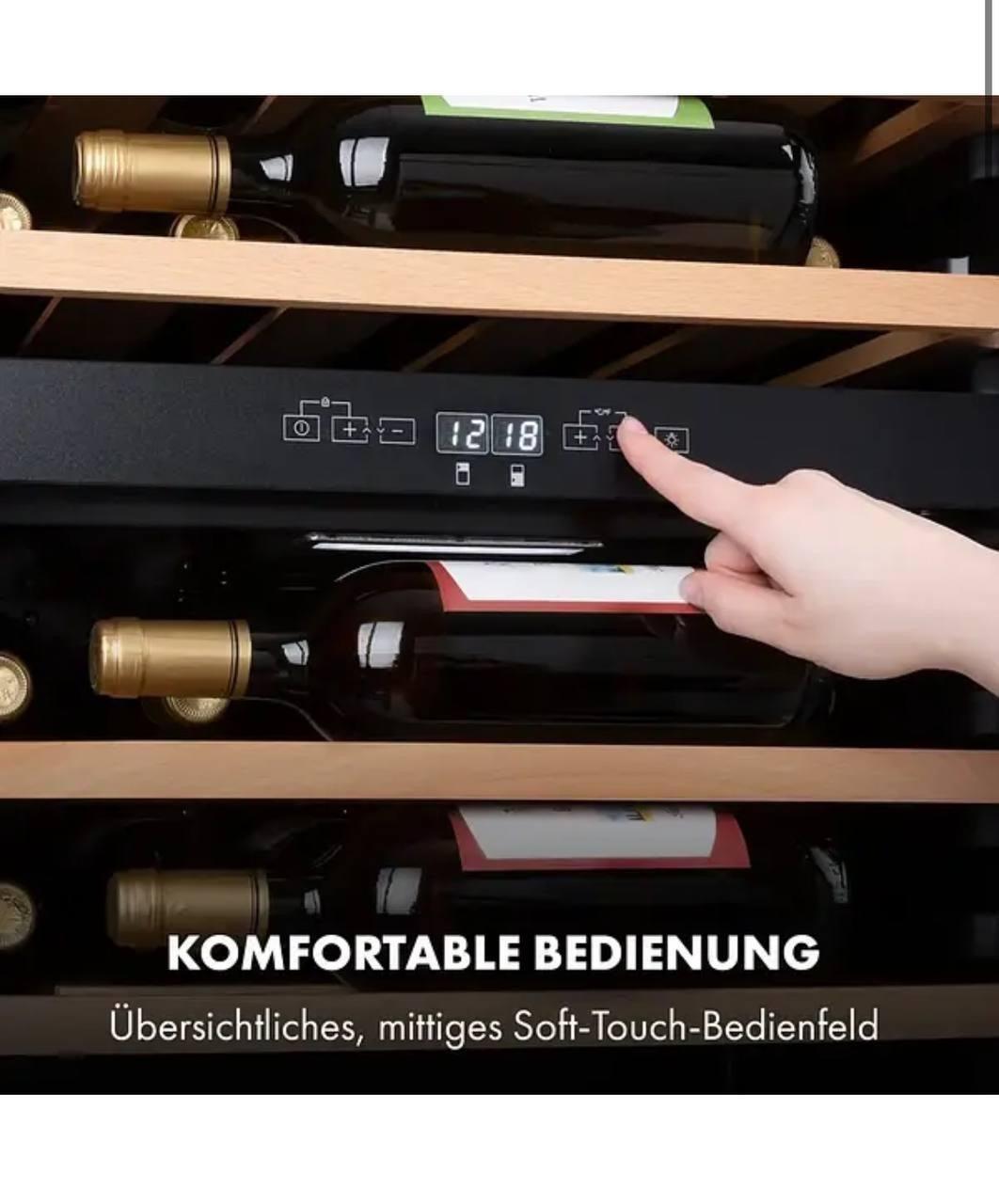 Винний холодильник KLARSTEIN Vinamour 37 Duo 2 (10035663) - фото 4 Винний холодильник KLARSTEIN Vinamour 37 Duo 2 (10035663) - фото 4