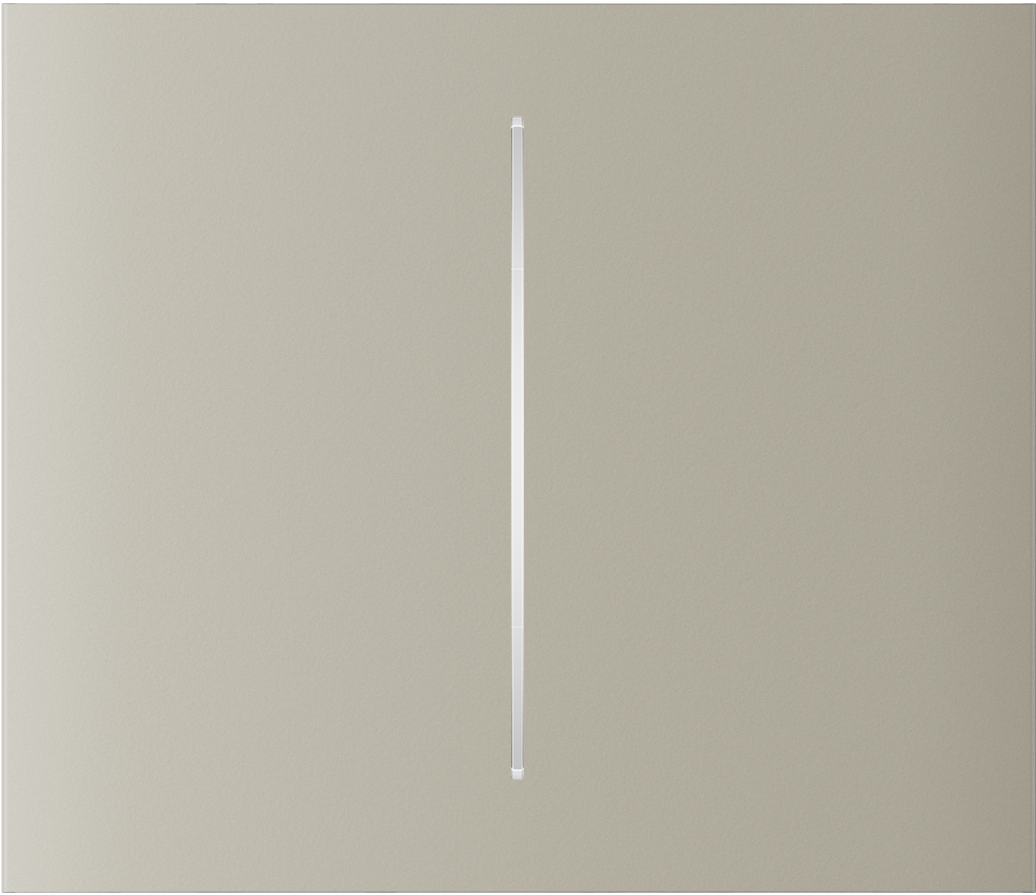 Кнопка центральная для двухклавишного выключателя Ajax CenterButton 2-Gang Vertical Ivory (16975)