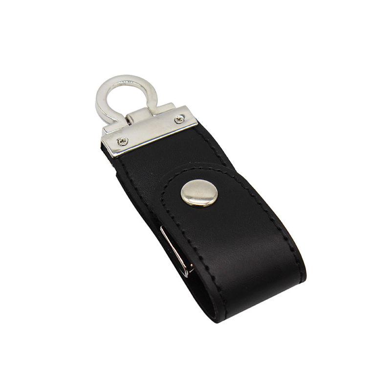 Флеш-накопичувач XON FlashDrive X Leather 128 Гб Black (81111128) - фото 2