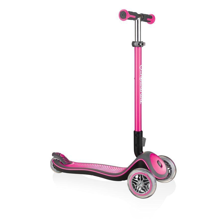 Самокат дитячий триколісний Globber Elite Deluxe Pink