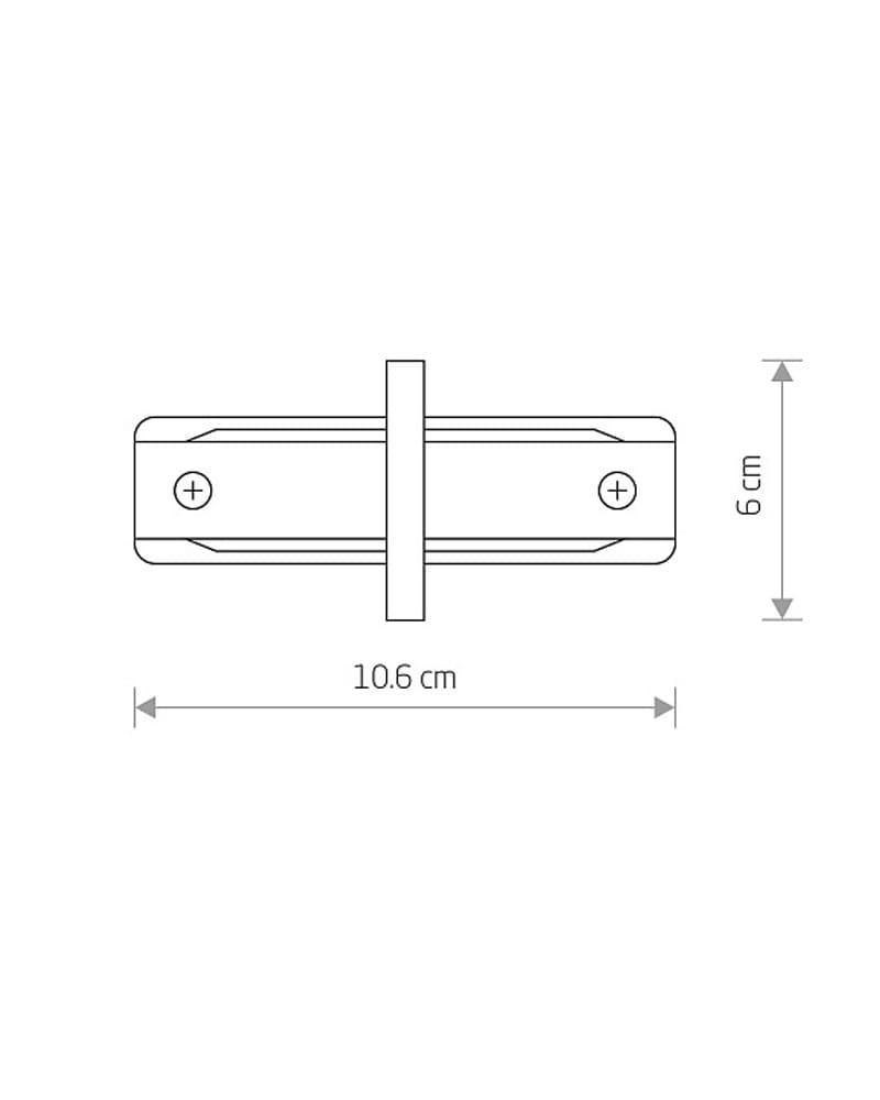 Соединитель Nowodvorski 8967 Profile recessed straight connector (2229965847) - фото 2