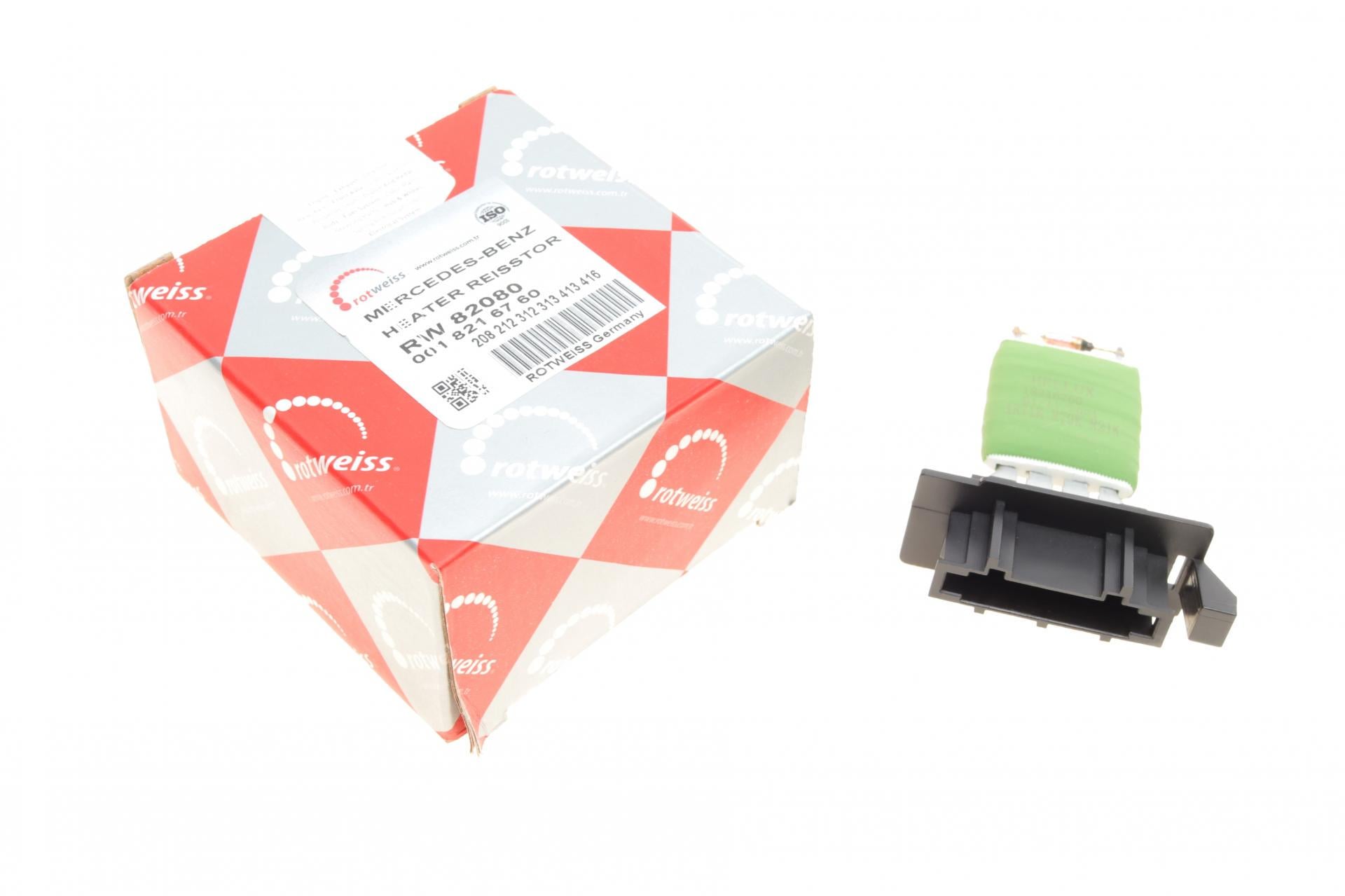 Реостат печки ROTWEISS Mercedes Sprinter CDI/VW LT 96-06/VW Caddy 03- 4 контакта - (RW82080)