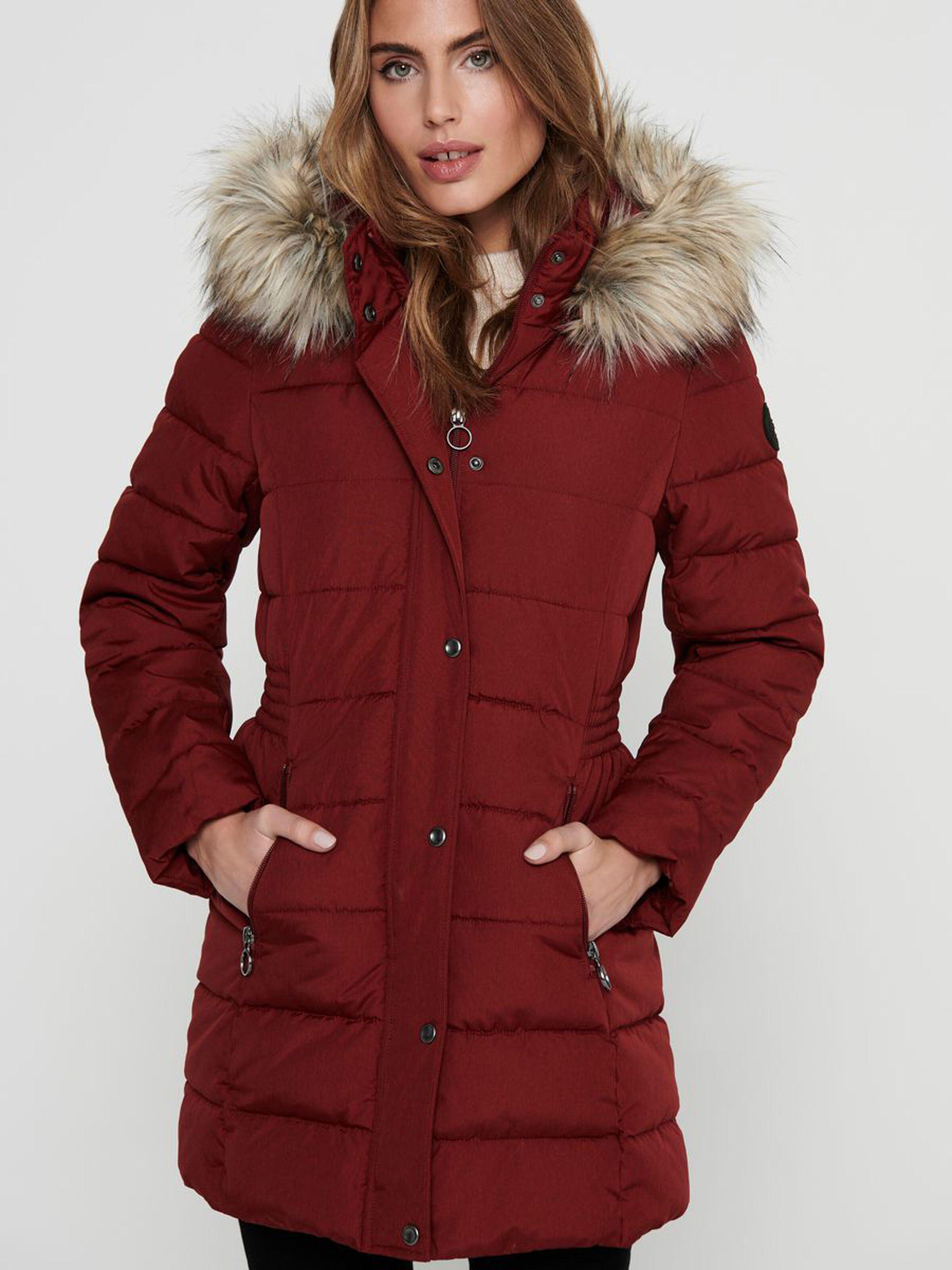 Куртка женская Only 15205636 M Бордовый - фото 5 Куртка женская Only 15205636 M Бордовый - фото 5