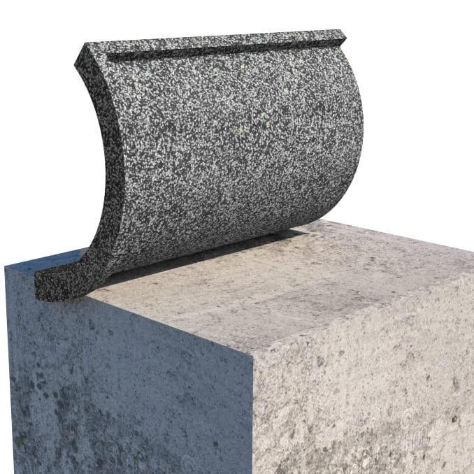 Гумові сходини двосторонні Мікс 50% 500х500х20 мм Сірий (2562227275)