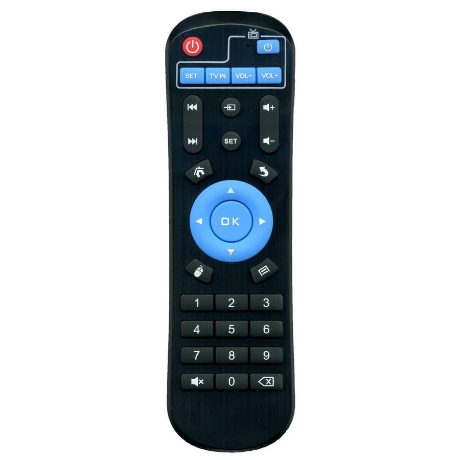 Пульт для смарт приставки Smart TV BOX X96H INPUT+SET c обучаемым блоком (4621)