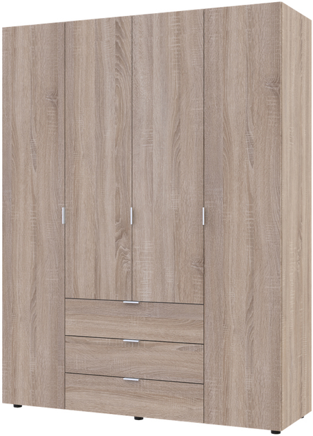 Шафа Doros Гелар 155х49,5х203,4 см Дуб сонома (80397560)