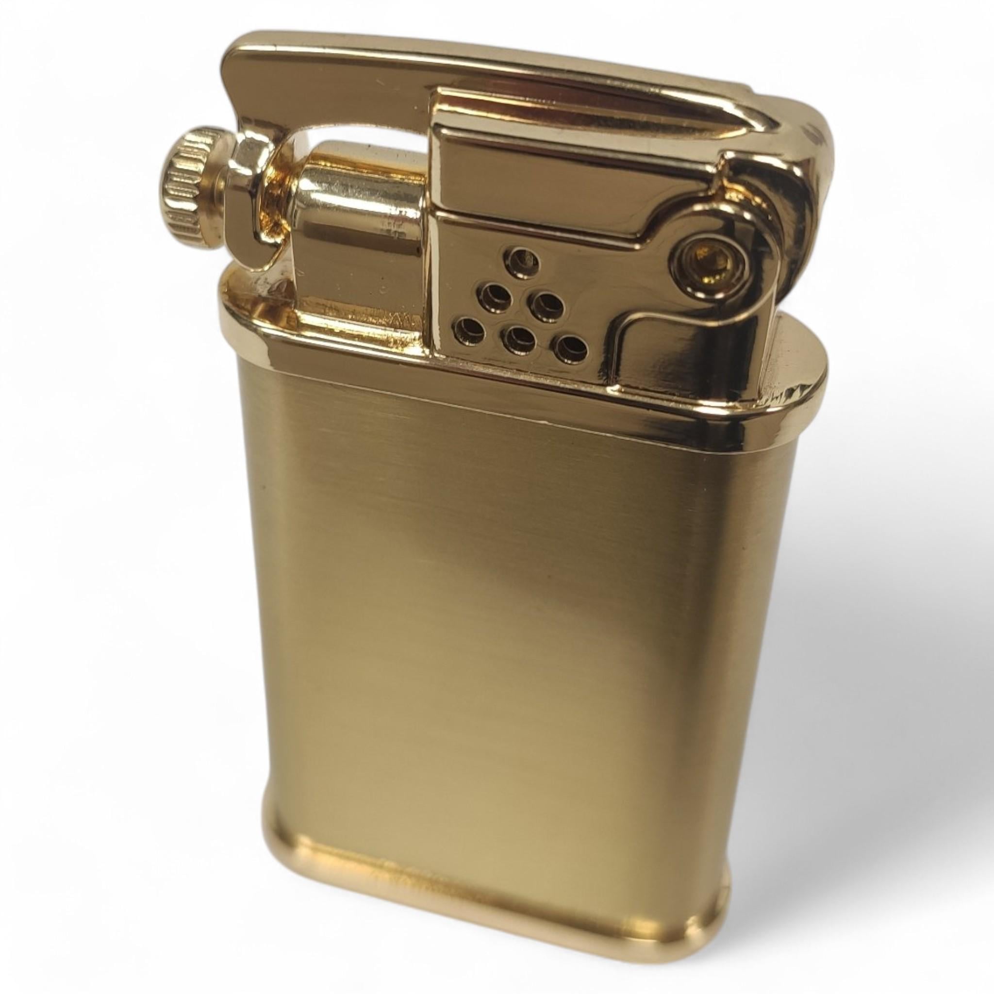 ᐉ Зажигалка бензиновая Zorro BS-ZR602 в подарочной упаковке Gold
