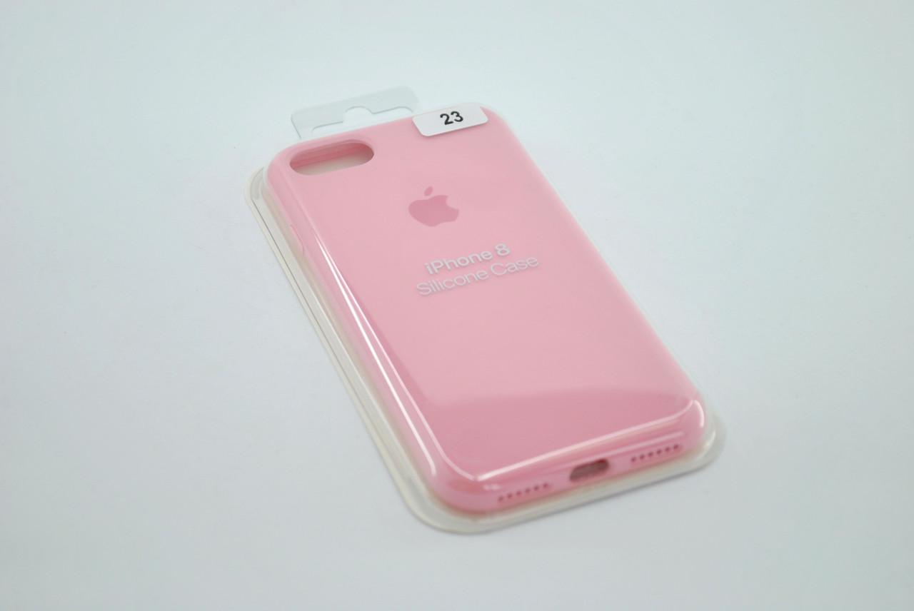 Чехол для телефона iPhone X/XS Silicone Case FULL №6 light pink