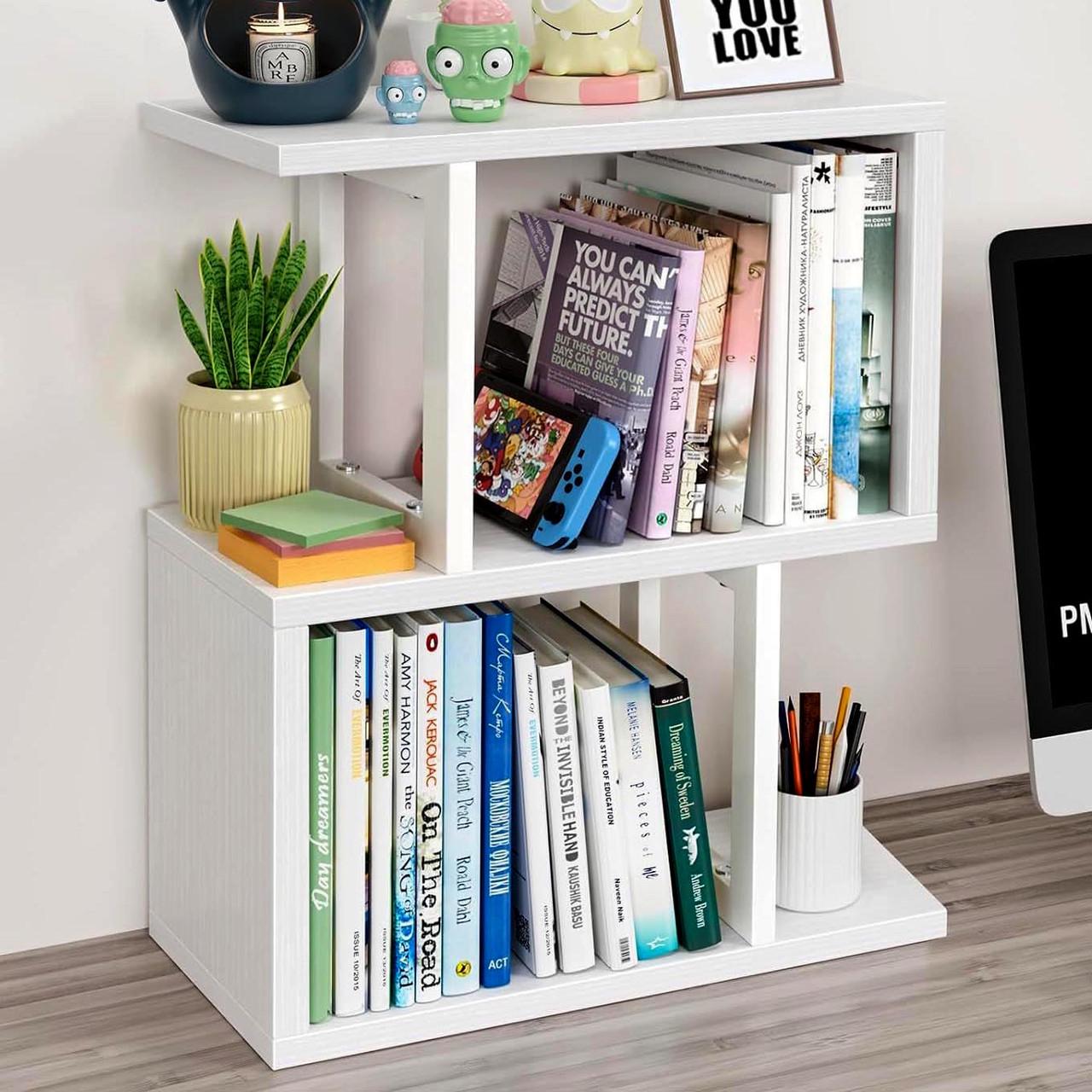 Полка книжная настольная из дерева Софлора Зефир (КПА-018220)