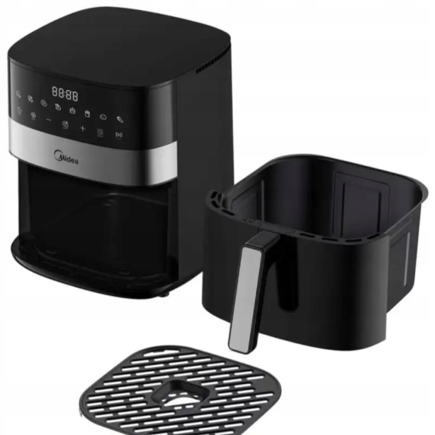 Аэрофритюрница Midea MF-CN65E2 6 л 1700 Вт (16621) - фото 2