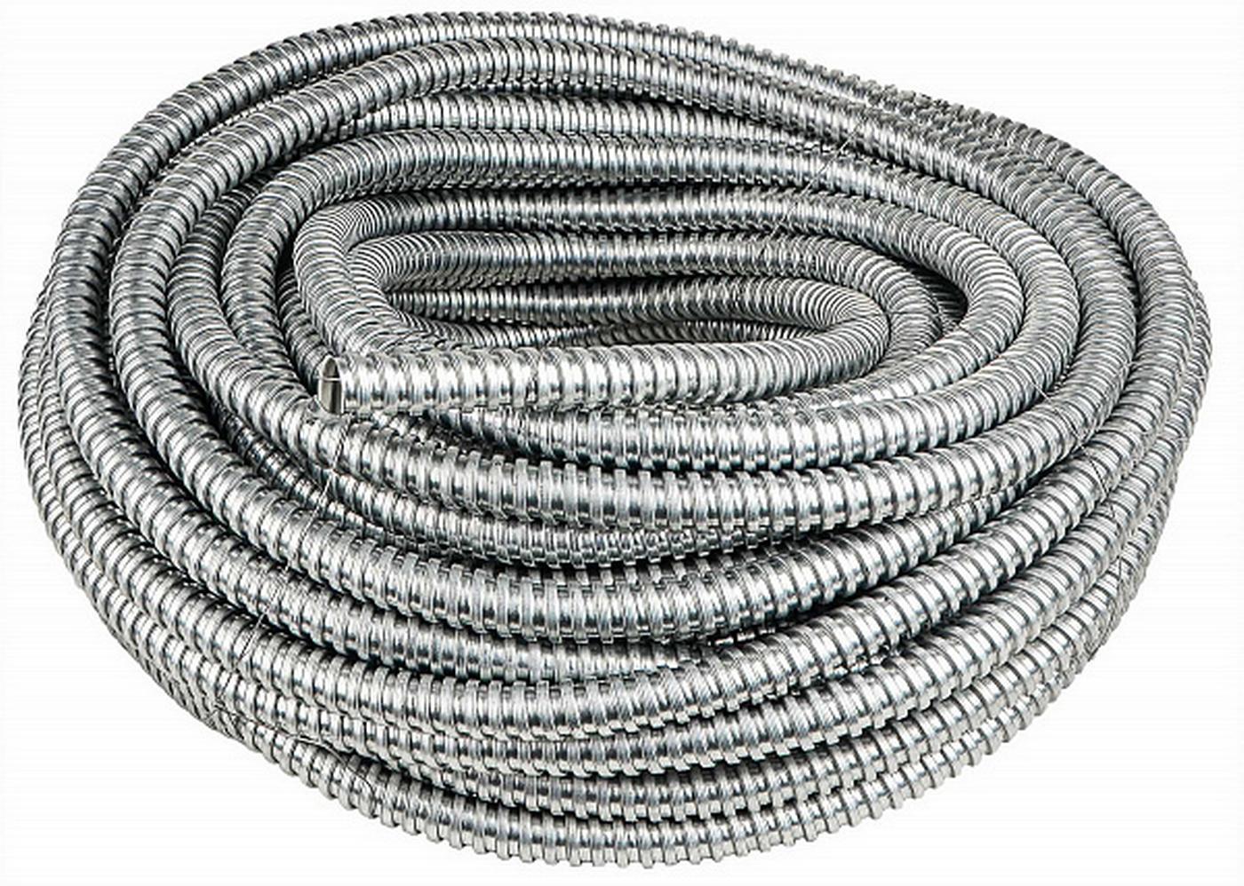 Металлорукав оцинкованный АСКО-УКРЕМ с протяжкой d 18 50 м (28334481)