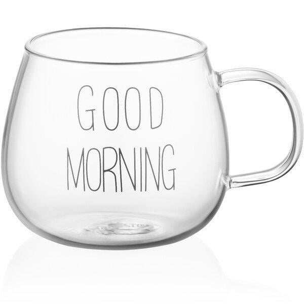 Набор чашек Ardesto Good Morning боросиликатный склон 2х350 мл (AR2635GM)