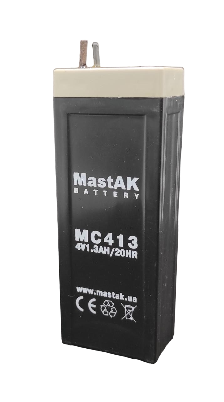Аккумулятор MastAK MС413 4V 1,3 Ah (185262) Аккумулятор MastAK MС413 4V 1,3 Ah (185262)