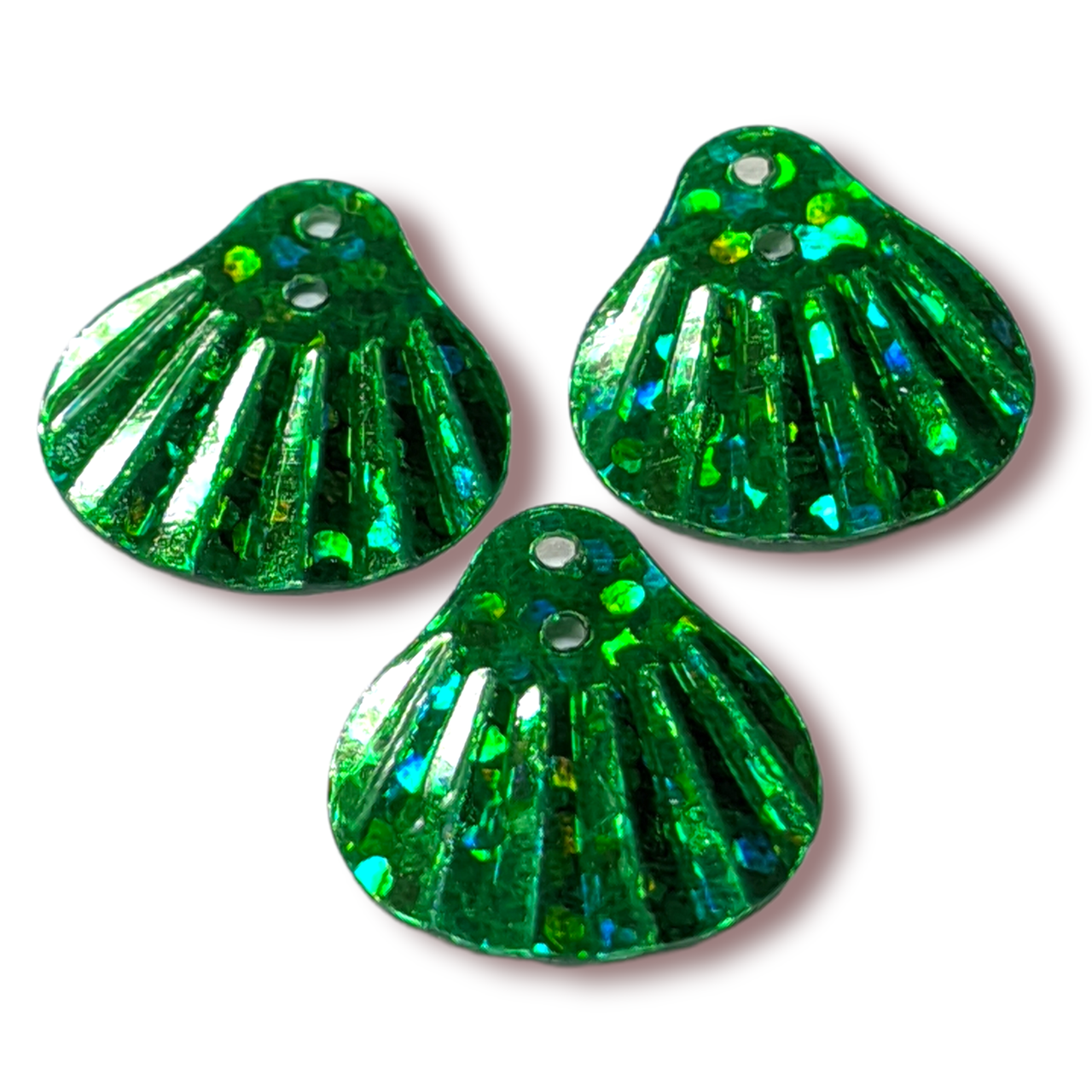 Пайетки ракушка 14х13 мм 25 г Зеленый (ПА1413р05) Пайетки ракушка 14х13 мм 25 г Зеленый (ПА1413р05)