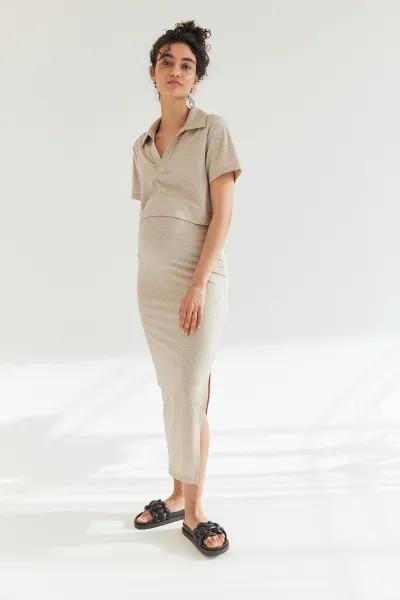 Топ женский H&M 1181510-1П S Бежевый (1111109408734)