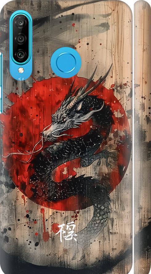 Чехол на Huawei P30 Lite Восточный дух (6100m-1651-42517)
