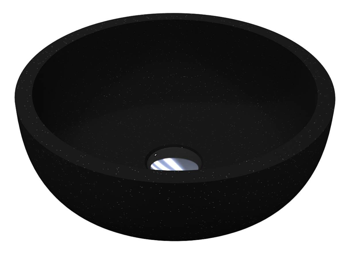 Умивальник Miraggio Mark 375 Mirastone Black