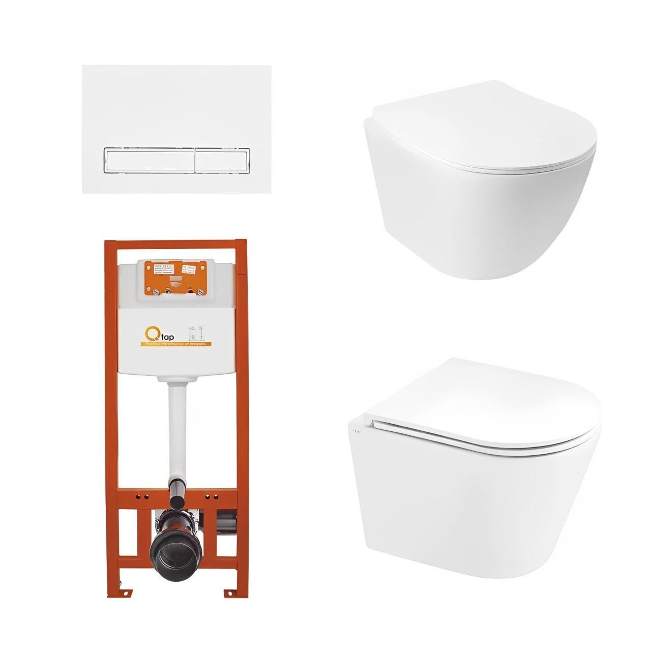 Комплект установки Qtap Jay/Scorpio Ultra Quiet/Nest White (FRRS00051298)
