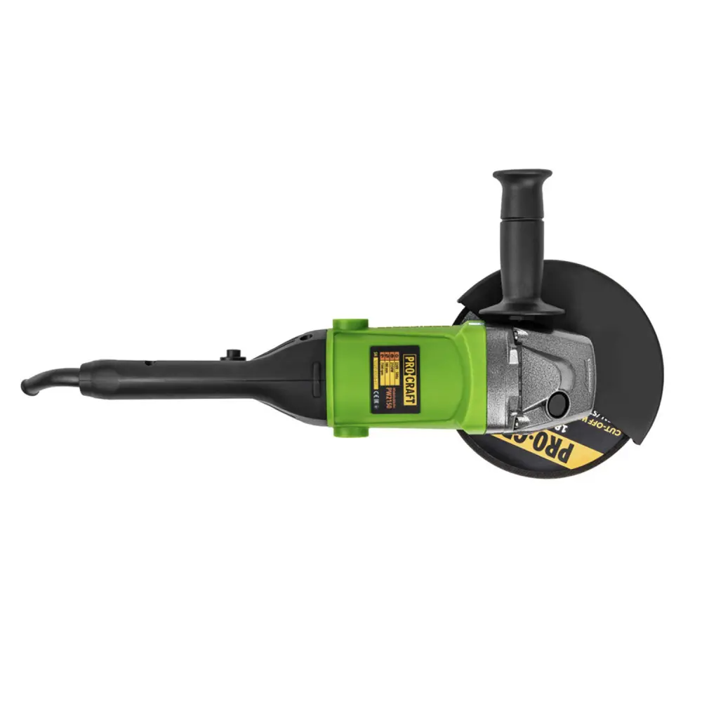 Углошлифовальная машина болгарка ProСraft PW2150 180 мм 2150 Вт - фото 3 Углошлифовальная машина болгарка ProСraft PW2150 180 мм 2150 Вт - фото 3
