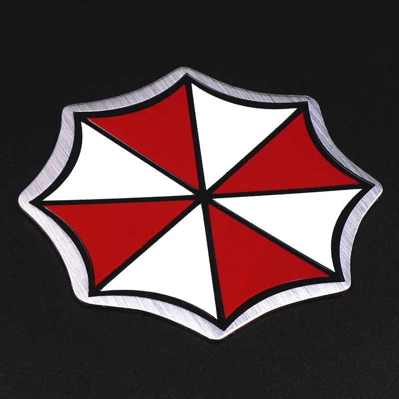Эмблема алюминиевая Umbrella зонтик 8,2 см (2137433244)