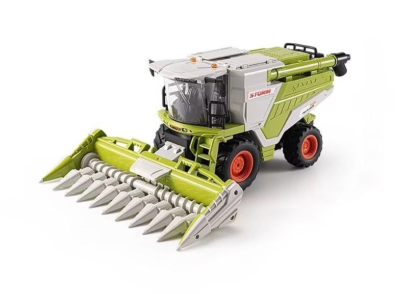 Комбайн на радіокеруванні Korody із кукурудзяною жаткою