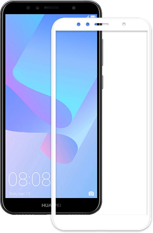 Захисне скло Mocolo 2.5D Full Cover Tempered Glass Huawei Y6 Prime 2018 White