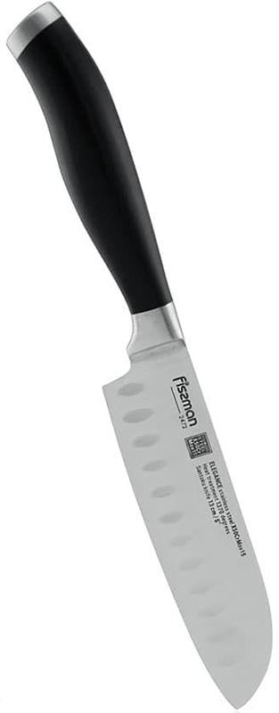Нож сантоку Fissman Elegance 13 см из высоколегированной нержавеющей стали (FN-2472)