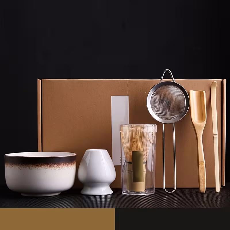 Комплект інструментів для приготування чаю матча Moolo 6в1 - фото 11