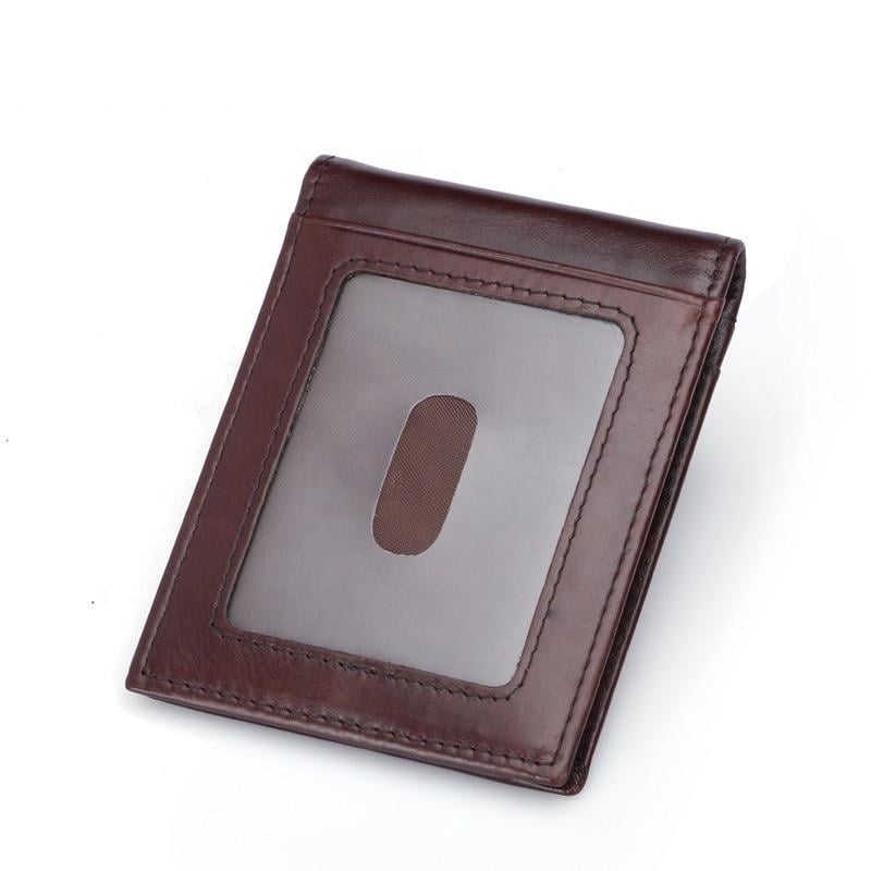 Кошелек мужской SUNROZ RFID Blocking кожа Коричневый (912708505) Кошелек мужской SUNROZ RFID Blocking кожа Коричневый (912708505)