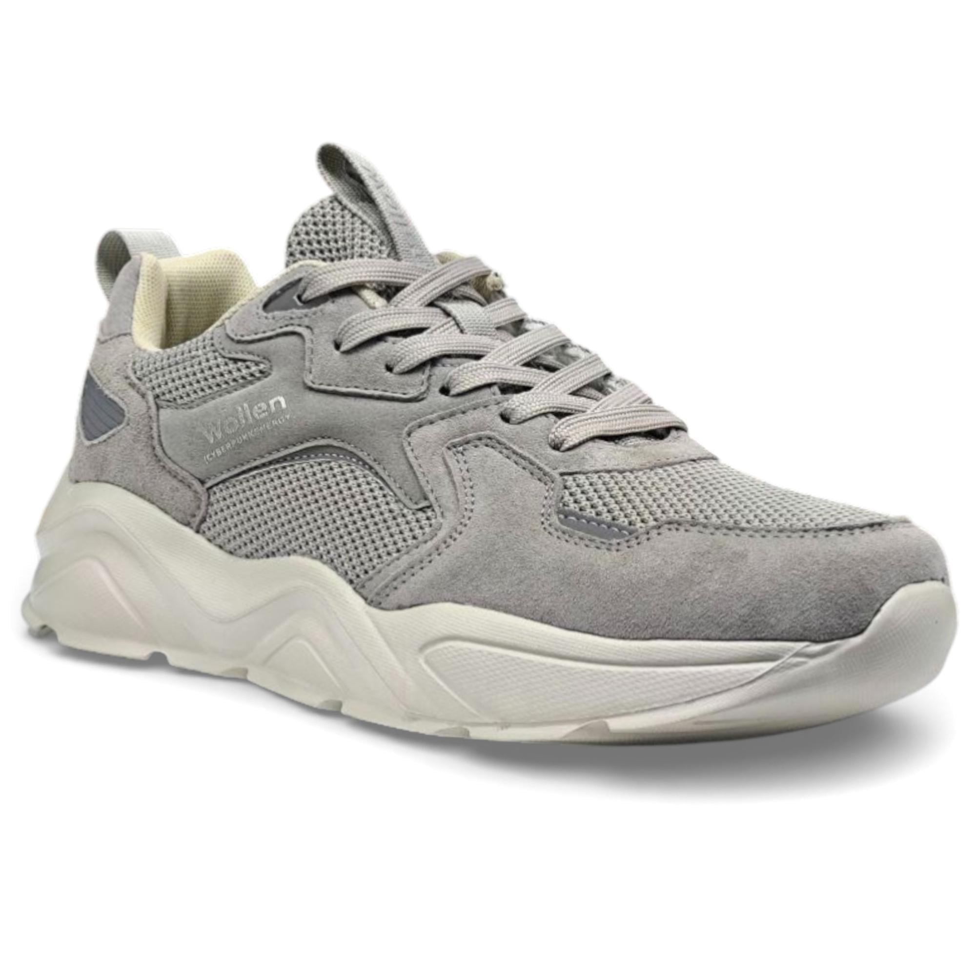 Кроссовки мужские весенние Wollen р. 41 Серый (89270-41)