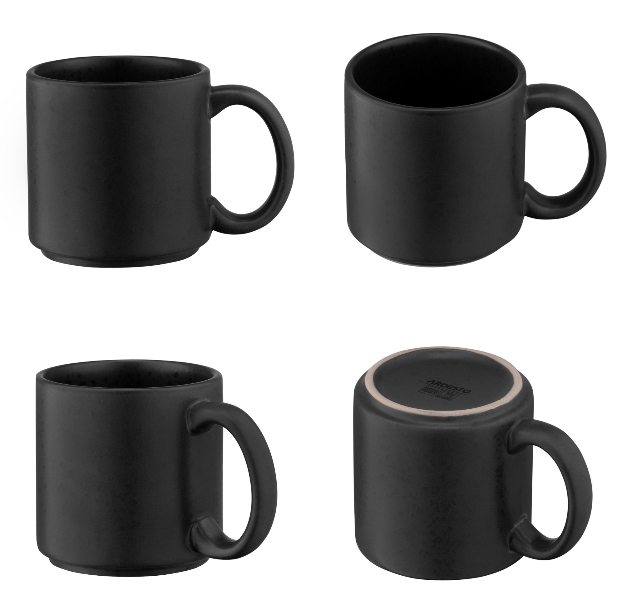 Сервиз столовой посуды Ardesto Trento 5 предметов каменная керамика Черный - фото 21 Сервиз столовой посуды Ardesto Trento 5 предметов каменная керамика Черный - фото 21