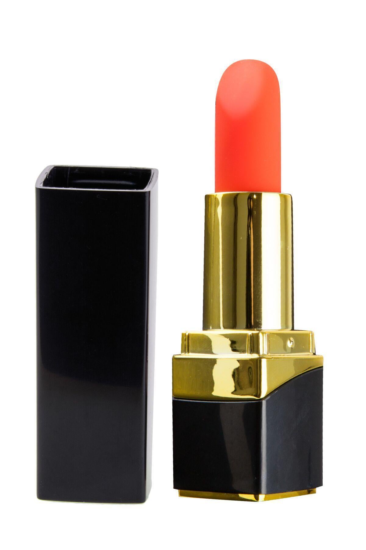 Вибратор-помада S Pleasures Lipstick Vibrator очень реалистичен 10 режимам (SX1599)