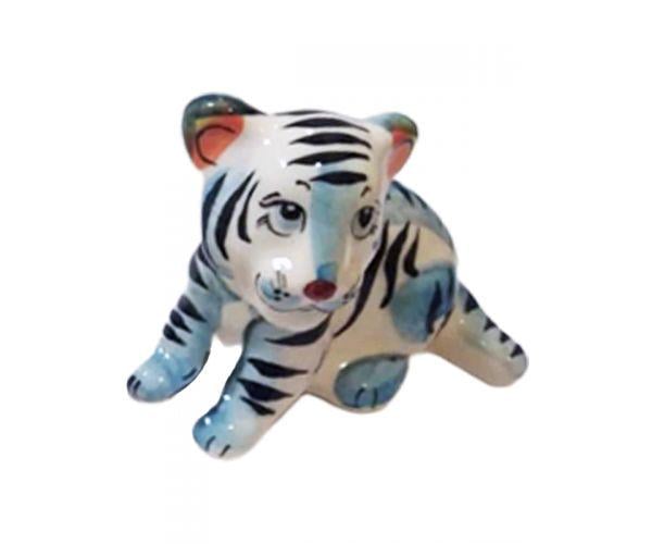 Статуэтка тигр Шерхан 119301 Серый