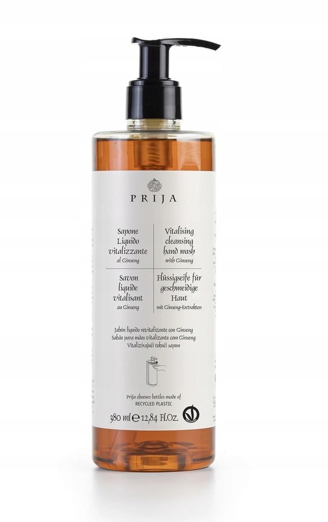 Гель-мило рідке Prija з женьшенем з дозатором 380 мл 6 шт. (2903462899) Гель-мило рідке Prija з женьшенем з дозатором 380 мл 6 шт. (2903462899)
