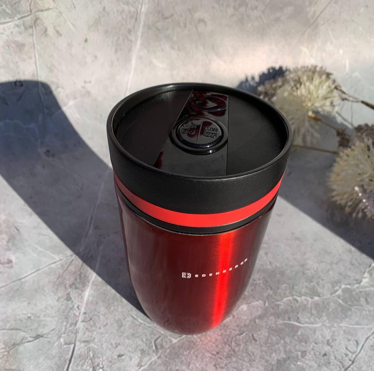Термокухоль вакуумний 330 мл Edenberg EB-641 330 мл Червоний - фото 4