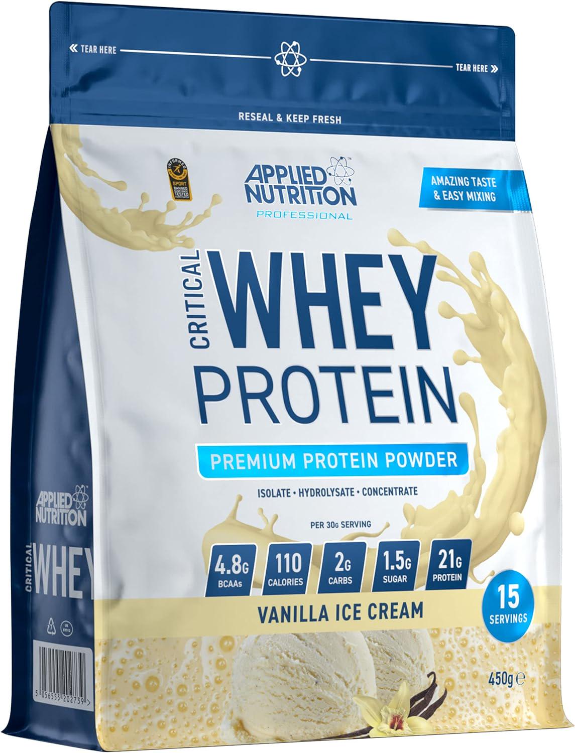 Протеїн Applied Nutrition Critical Whey Vanilla Ice Cream 450 г