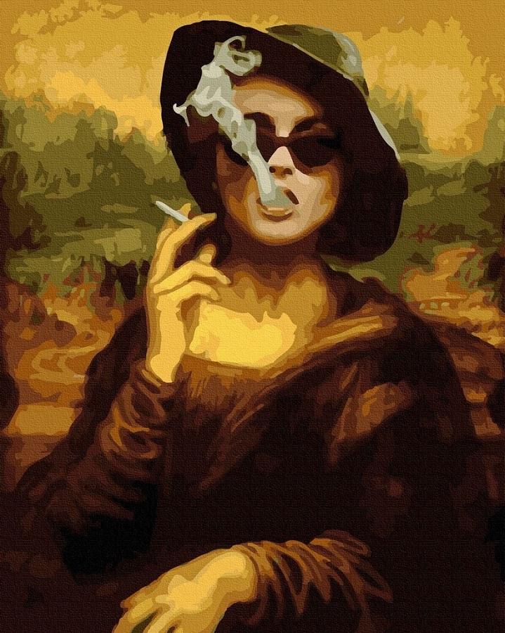 Картина по номерам Вредная привычка (GX40848)