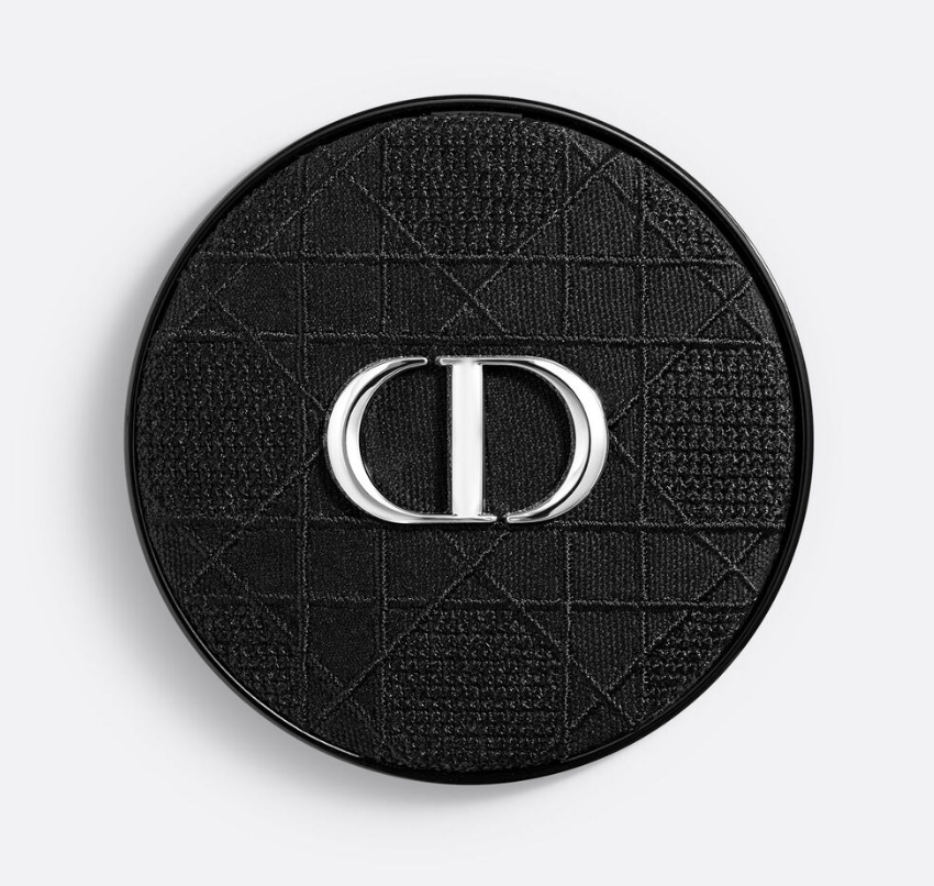 Футляр-компакт для кушона Dior Forever Cushion совместим с матовыми и сияющими рефилами Черный (3348901660273)