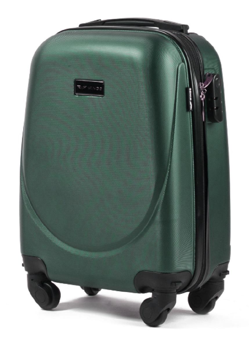 Чемодан пластиковый Wings 310 микро Темно-зеленый (Wp00478)