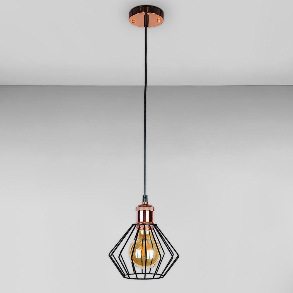 Люстра підвісна Light House Чорний/Золотий (59840)